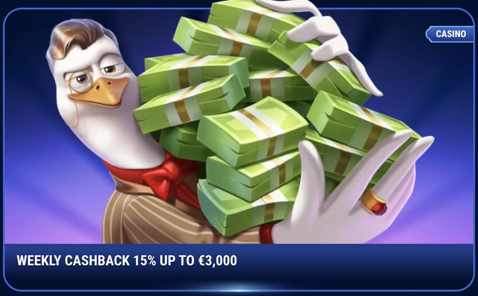 Wingaga Casino Official Website – Get 100% Up to €500 + 200 FS